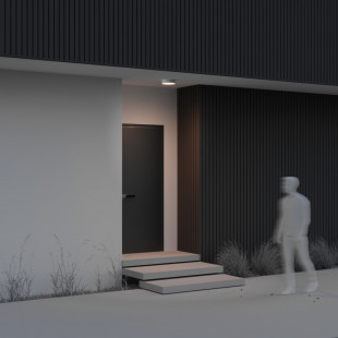 Plafon zewnętrzny Zon IP LED 3000K 22cm biały Maytoni