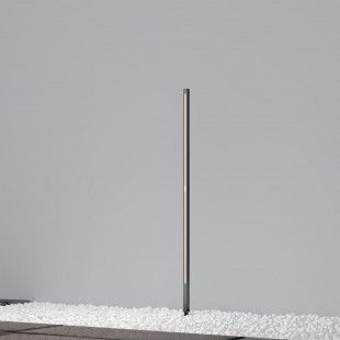 Lampa ogrodowa stojąca nowoczesna Pole LED 3000K 120cm grafitowa Maytoni