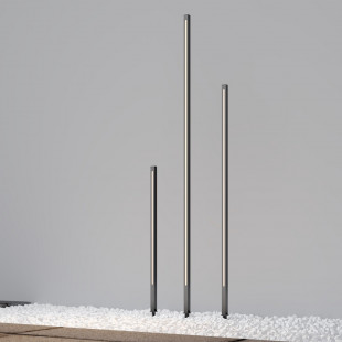 Lampa ogrodowa stojąca nowoczesna Pole LED 3000K 120cm grafitowa Maytoni