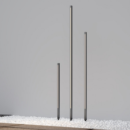Lampa ogrodowa stojąca nowoczesna Pole LED 3000K 120cm grafitowa Maytoni