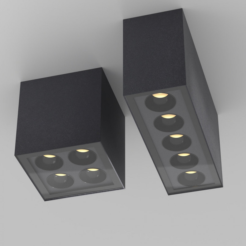 Lampa zewnętrzna spot Ares LED 3000K 15x5cm grafitowa Maytoni