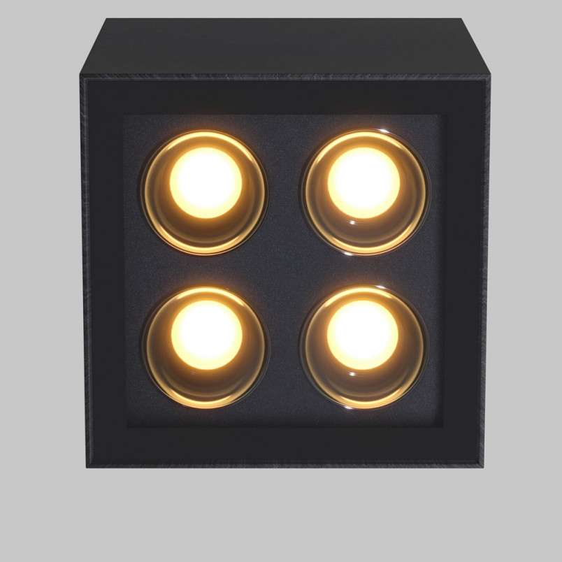 Lampa zewnętrzna spot Ares LED 3000K 7,6x7,6cm grafitowa Maytoni