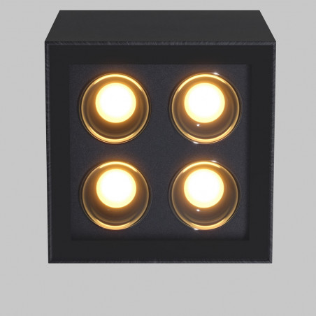 Lampa zewnętrzna spot Ares LED 3000K 7,6x7,6cm grafitowa Maytoni
