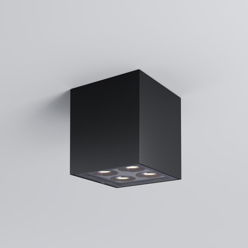 Lampa zewnętrzna spot Ares LED 3000K 7,6x7,6cm grafitowa Maytoni