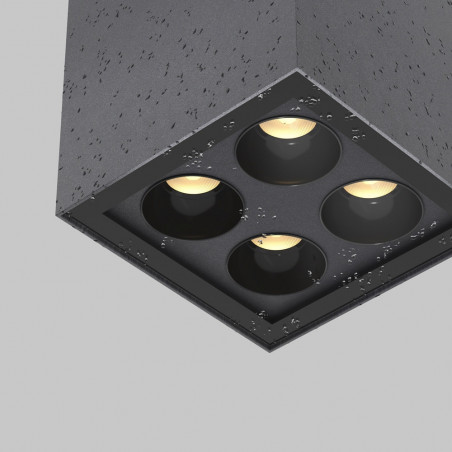 Lampa zewnętrzna spot Ares LED 3000K 7,6x7,6cm grafitowa Maytoni