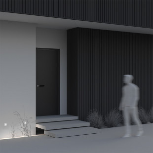 Lampa zewnętrzna - oświetlenie schodów Via Urbana LED 4000K biała Maytoni