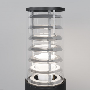 Lampa ogrodowa stojąca Bronx 79,6cm czarna Maytoni