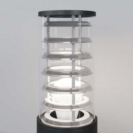 Lampa ogrodowa stojąca Bronx 79,6cm czarna Maytoni