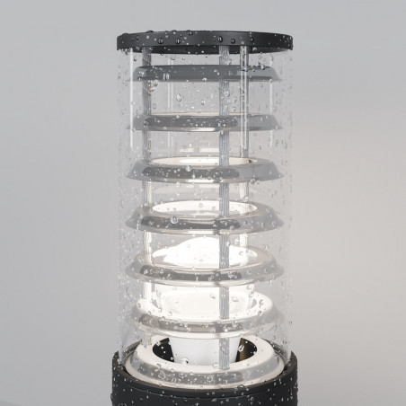 Lampa ogrodowa stojąca Bronx 79,6cm czarna Maytoni