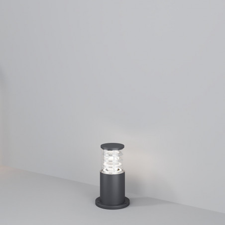 Lampa ogrodowa stojąca Bronx 25cm szara Maytoni