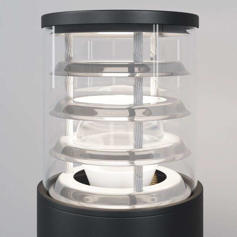 Lampa ogrodowa stojąca Bronx 25cm czarna Maytoni