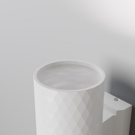 Kinkiet zewnętrzny góra-dół Bowery III 6,5cm biały Maytoni