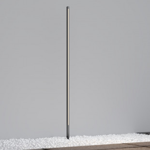 Lampa ogrodowa stojąca nowoczesna Pole LED 3000K 160cm grafitowa Maytoni