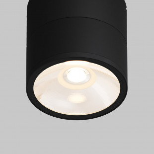Lampa spot zewnętrzna z regulacją Spin LED 3000K 9cm czarna Maytoni