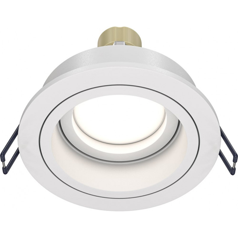 Lampa podtynkowa spot okrągła Atom II 9,2cm biała Maytoni