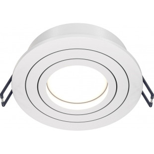Lampa podtynkowa spot okrągła Atom 9,2cm biała Maytoni