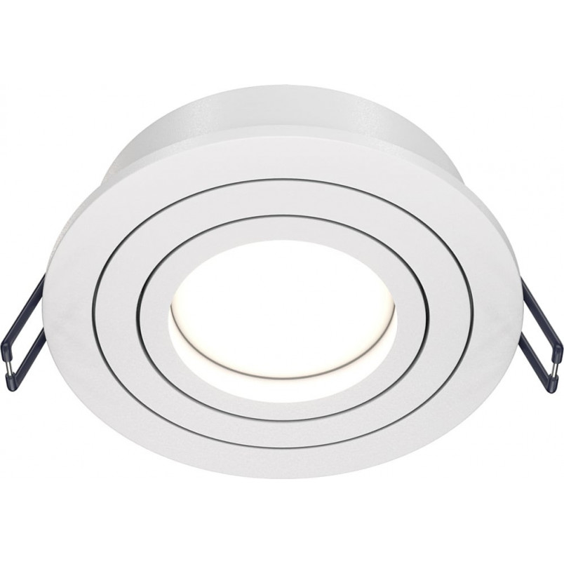 Lampa podtynkowa spot okrągła Atom 9,2cm biała Maytoni