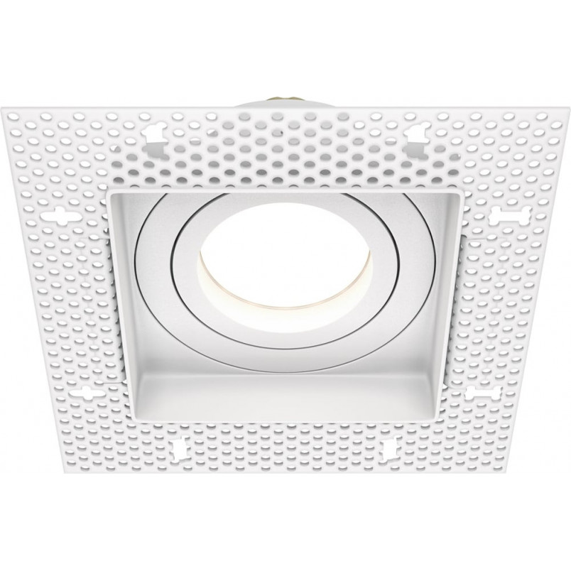 Lampa podtynkowa spot do zabudowy Atom 13x13cm biała Maytoni