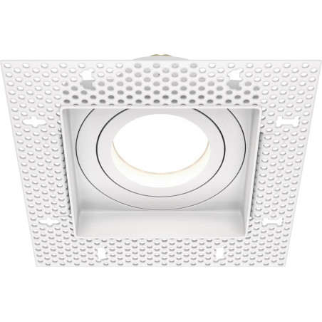 Lampa podtynkowa spot do zabudowy Atom 13x13cm biała Maytoni