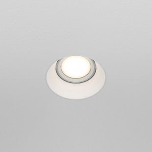 Lampa spot okrągła do zabudowy Dot GU10 biała Maytoni