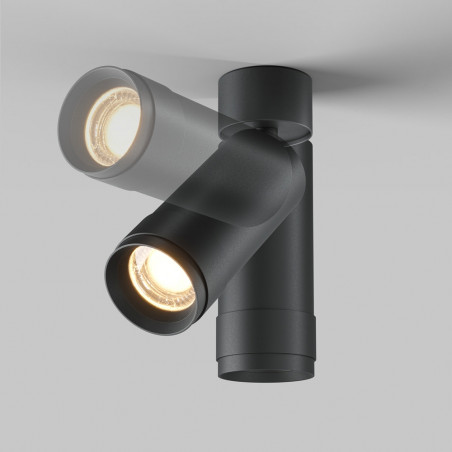Reflektor sufitowy Focus Zoom LED 3000K 1x12W 15°- 50° czarny Maytoni