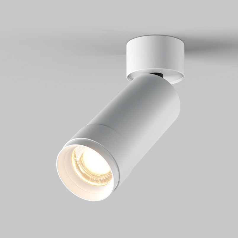 Reflektor sufitowy Focus Zoom LED 3000K 1x12W 15°- 50° biały Maytoni