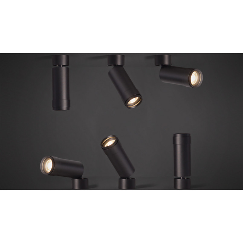 Reflektor sufitowy Focus Zoom LED 4000K 1x12W 15°- 50° czarny Maytoni