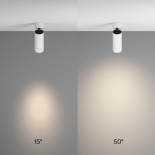 Reflektor sufitowy Focus Zoom LED4000K 1x12W 15°- 50° biały Maytoni