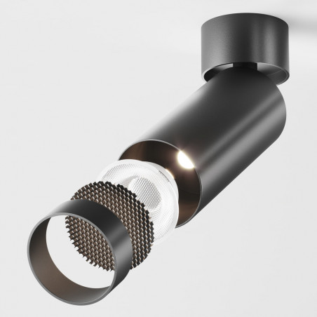 Reflektor sufitowy ściemniany Focus LED 4000K 5,2cm czarny Maytoni