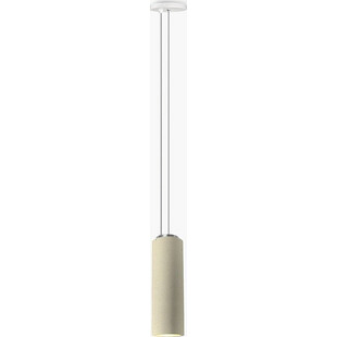 Lampa betonowa wisząca tuba Adara 8 Jasnoszara marki Lumatix