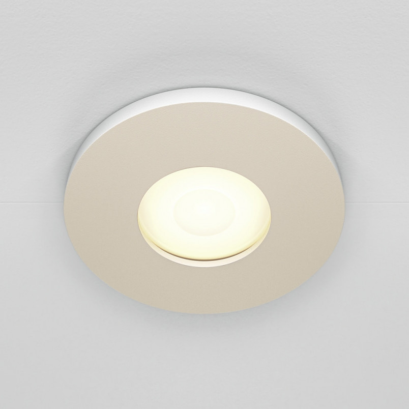 Lampa podtynkowa spot do łazienki Stark 8,4cm biała Maytoni