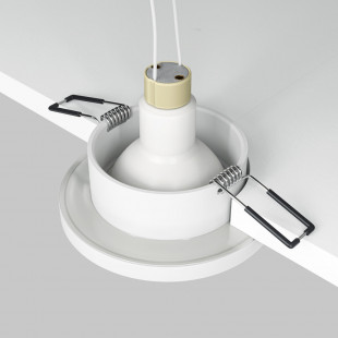 Lampa podtynkowa spot do łazienki Stark 8,4cm biała Maytoni