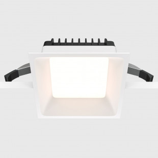 Lampa podtynkowa do łazienki Okno LED 3000K 11x11cm biała Maytoni