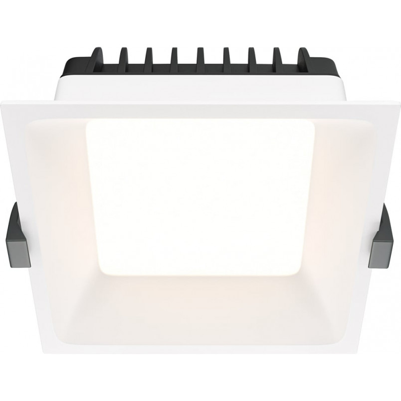 Lampa podtynkowa do łazienki Okno LED 3000K 11x11cm biała Maytoni