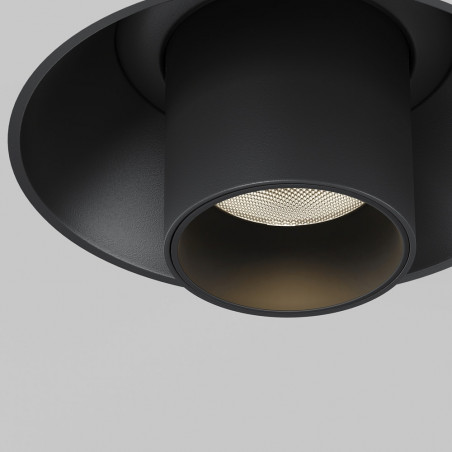 Reflektor podtynkowy Focus T II LED 3000K 3cm H31,6cm czarny Maytoni