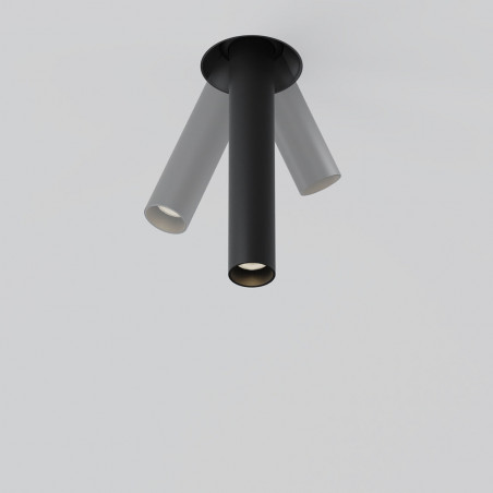 Reflektor podtynkowy Focus T II LED 3000K 3cm H21,6cm czarny Maytoni