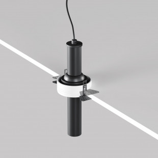 Reflektor podtynkowy Focus T II LED 3000K 3cm H21,6cm czarny Maytoni