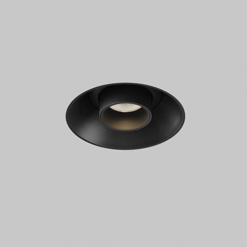 Reflektor podtynkowy Focus T II LED 3000K 3cm H21,6cm czarny Maytoni
