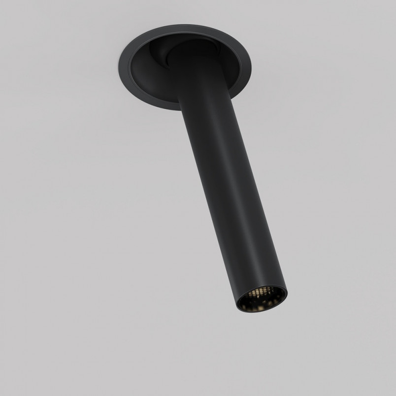 Reflektor podtynkowy Focus T LED 3000K 3cm H31,6cm czarny Maytoni