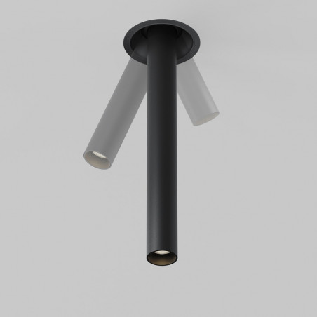 Reflektor podtynkowy Focus T LED 3000K 3cm H31,6cm czarny Maytoni