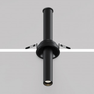 Reflektor podtynkowy Focus T LED 3000K 3cm H31,6cm czarny Maytoni