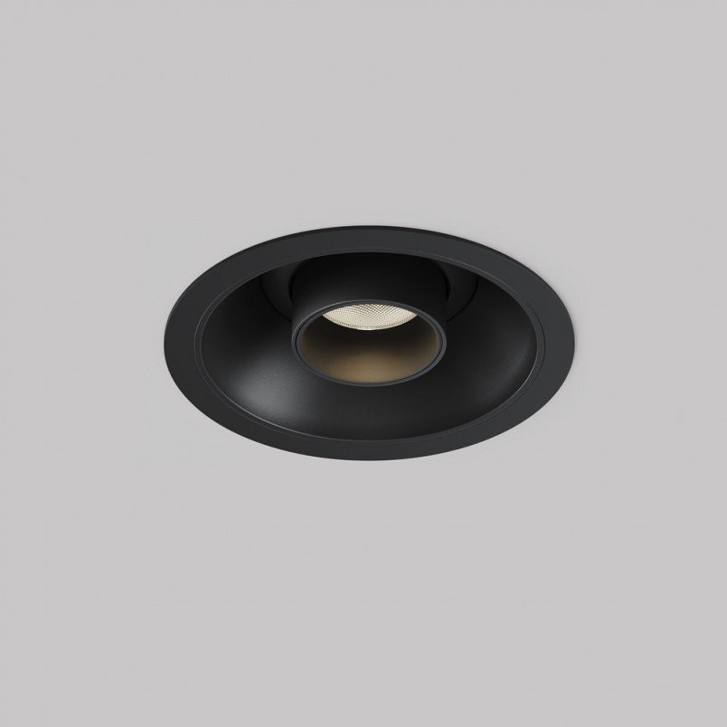Reflektor podtynkowy Focus T LED 3000K 3cm H31,6cm czarny Maytoni