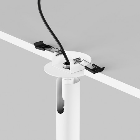 Reflektor sufitowy podtynkowy Focus T LED 3000K 3cm H30cm biały Maytoni