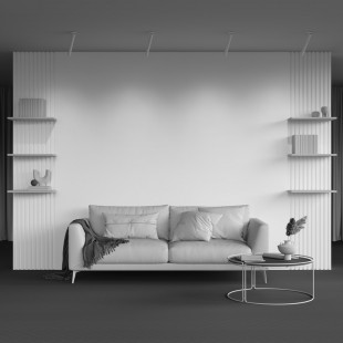 Reflektor sufitowy podtynkowy Focus T LED 3000K 3cm H30cm biały Maytoni