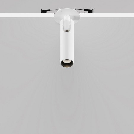Reflektor sufitowy podtynkowy Focus T LED 3000K 3cm H12,5cm biały Maytoni