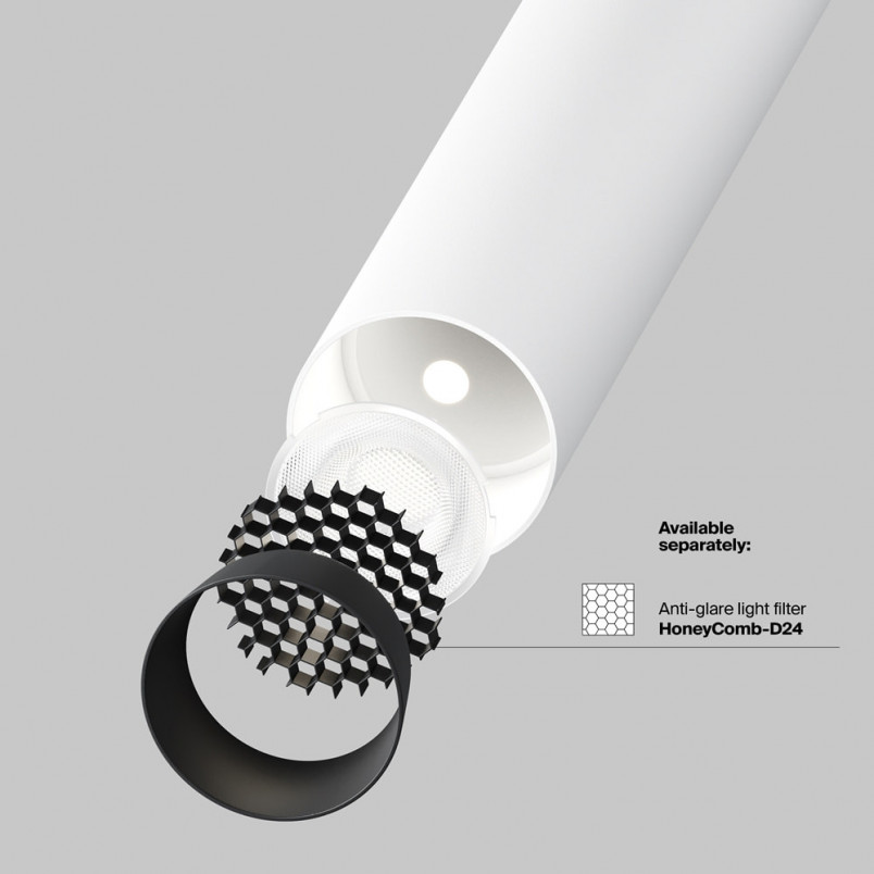 Reflektor sufitowy Focus T LED 3000K 3cm H12,5cm biały Maytoni
