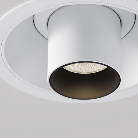 Reflektor podtynkowy Focus T LED 3000K 3cm H31,6cm biały Maytoni