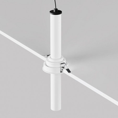 Reflektor podtynkowy Focus T LED 3000K 3cm H31,6cm biały Maytoni