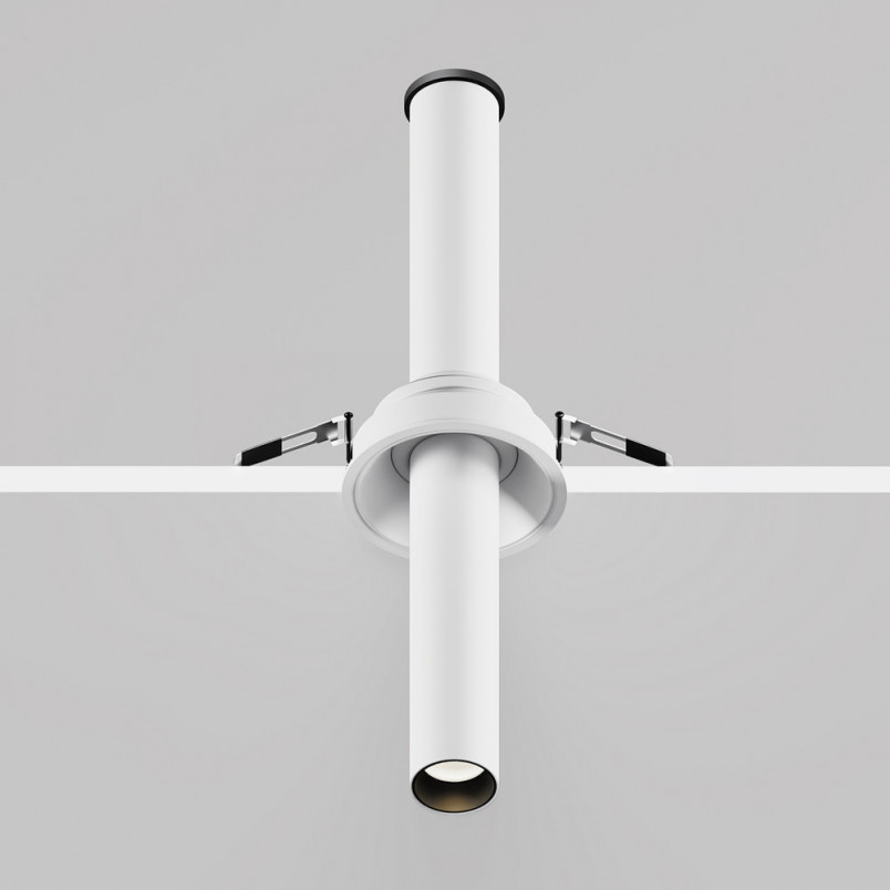 Reflektor podtynkowy Focus T LED 3000K 3cm H31,6cm biały Maytoni
