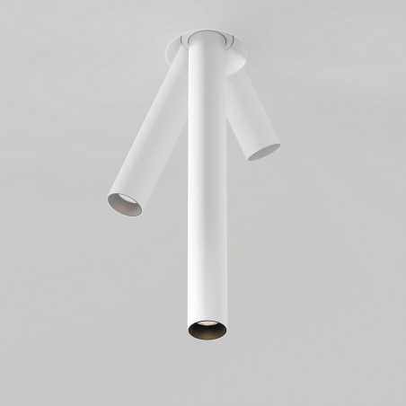 Reflektor podtynkowy Focus T II LED 3000K 3cm H31,6cm biały Maytoni